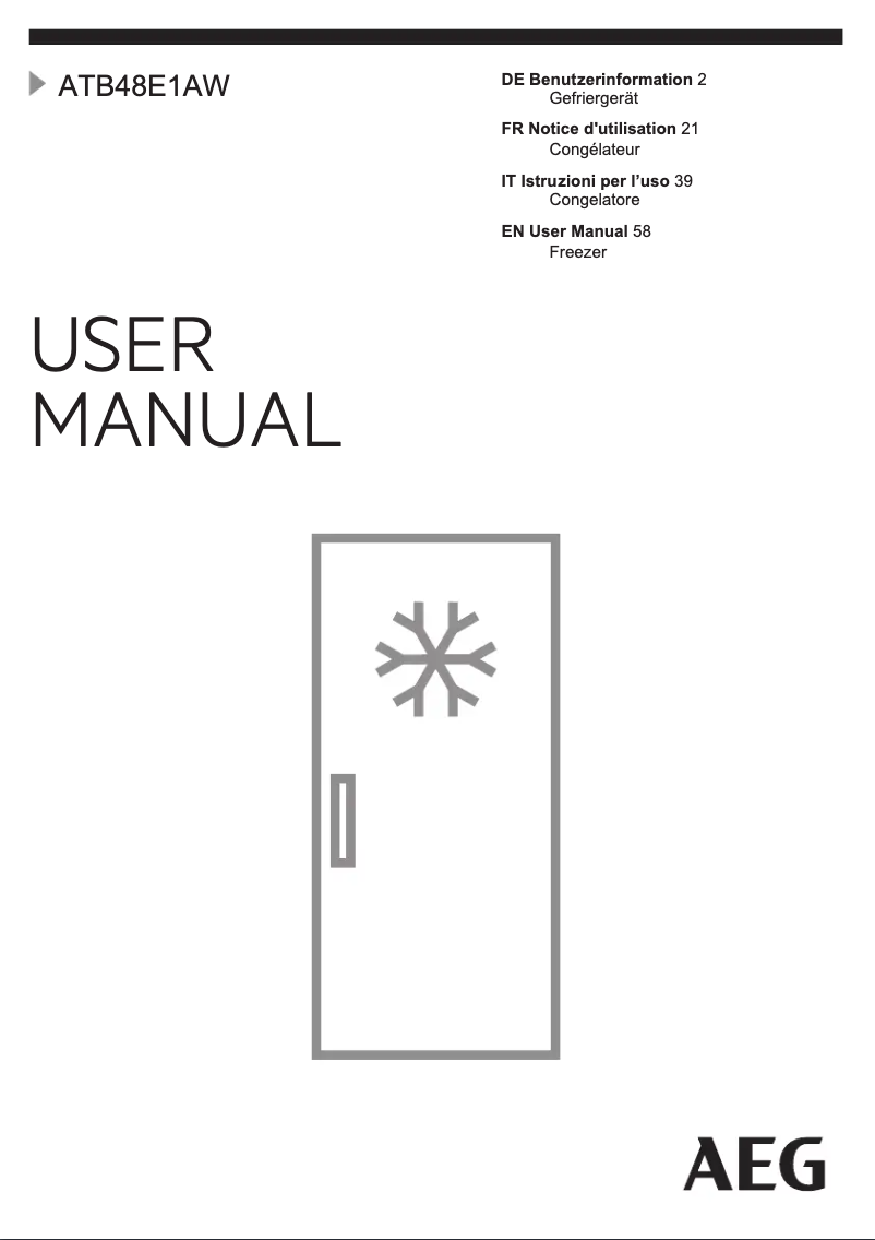 Image de la première page du manuel de l'appareil ATF851