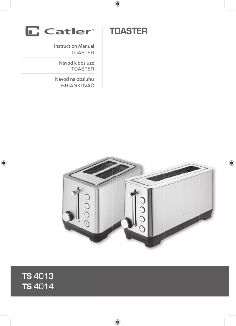 Page 1 de la notice Manuel utilisateur Catler TS 4013