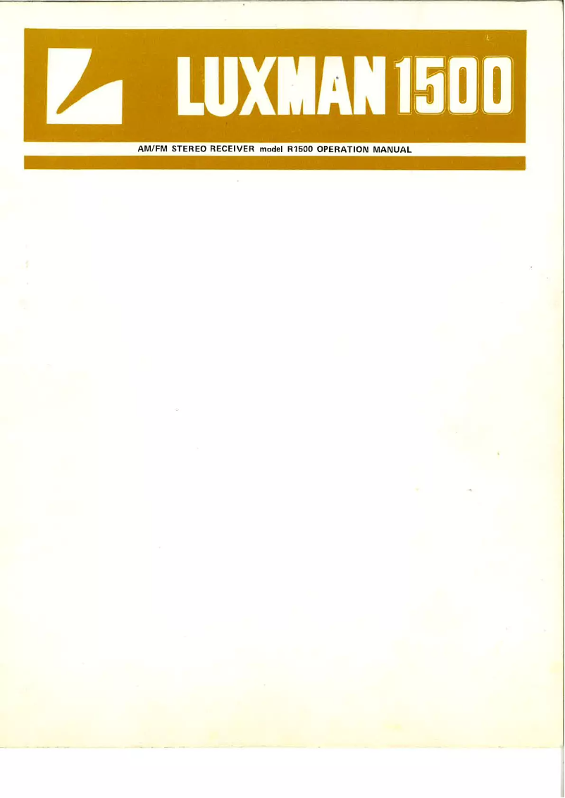 Image de la première page du manuel de l'appareil 1500