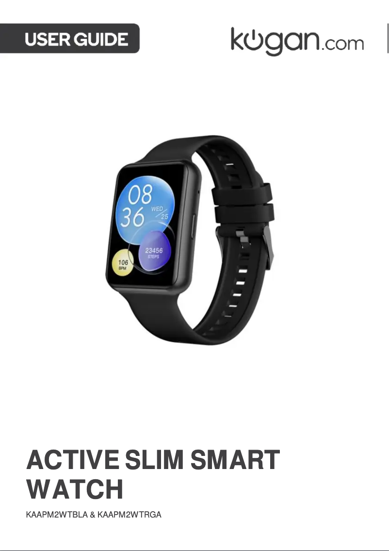 Page 1 de la notice Manuel utilisateur Kogan KAAPM2WTBLA