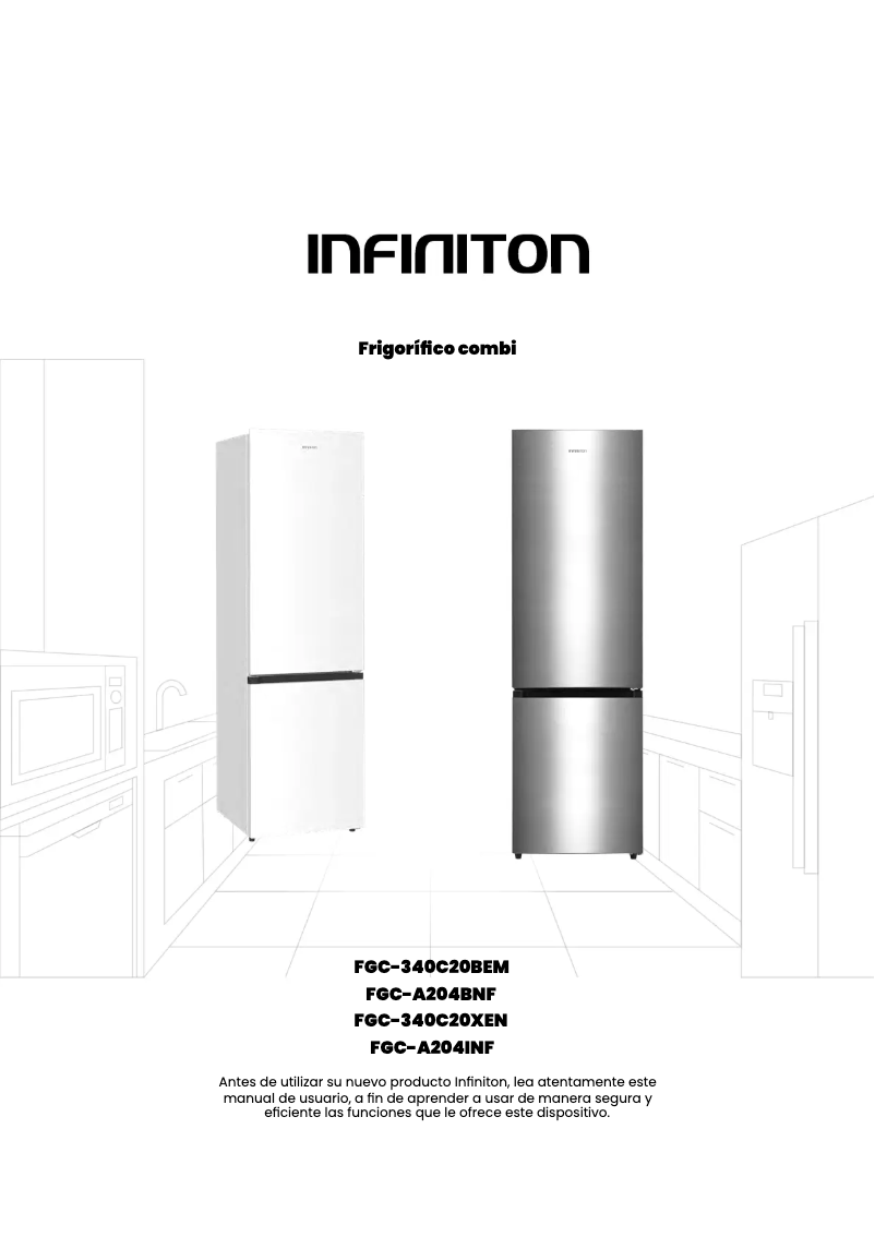 Image de la première page du manuel de l'appareil FGC-A204INF