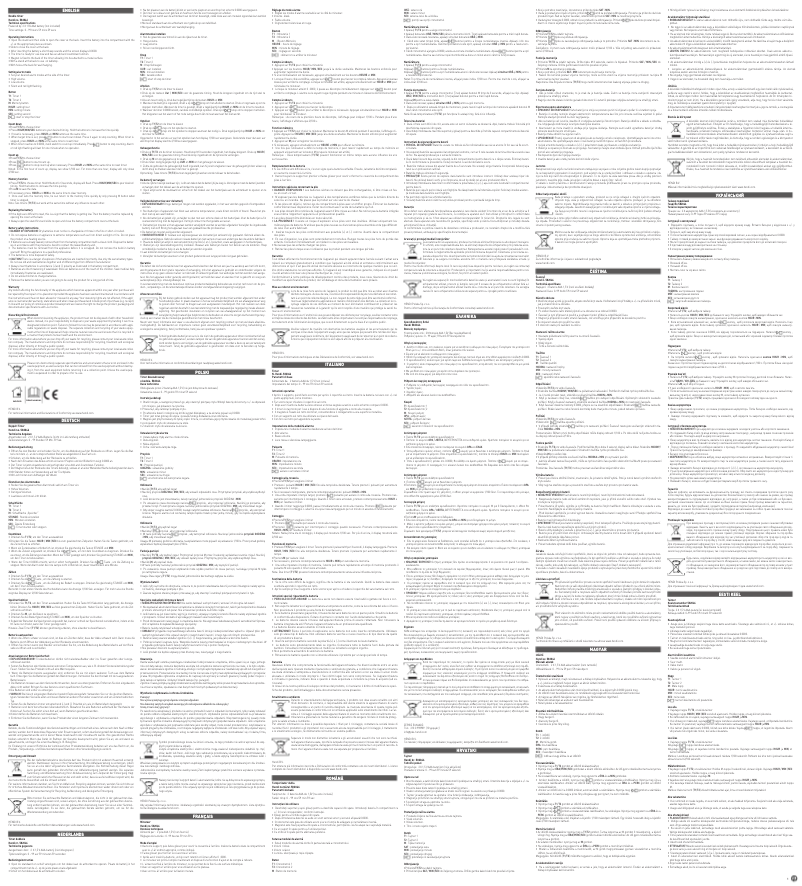 Page n°1 - Manuel utilisateur Hendi 582046