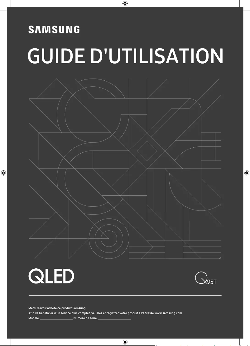 Page 1 de la notice Manuel utilisateur Samsung QA65Q95TAK