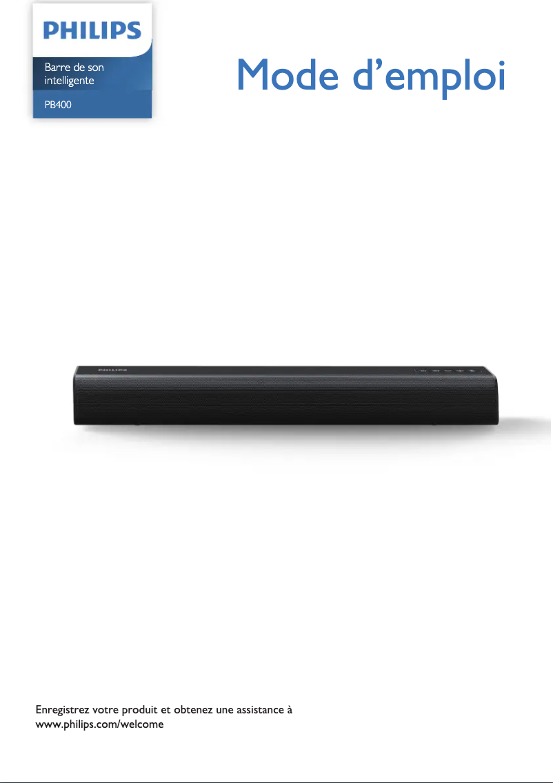 Página 1 del manual Manual de usuario Philips TAPB400