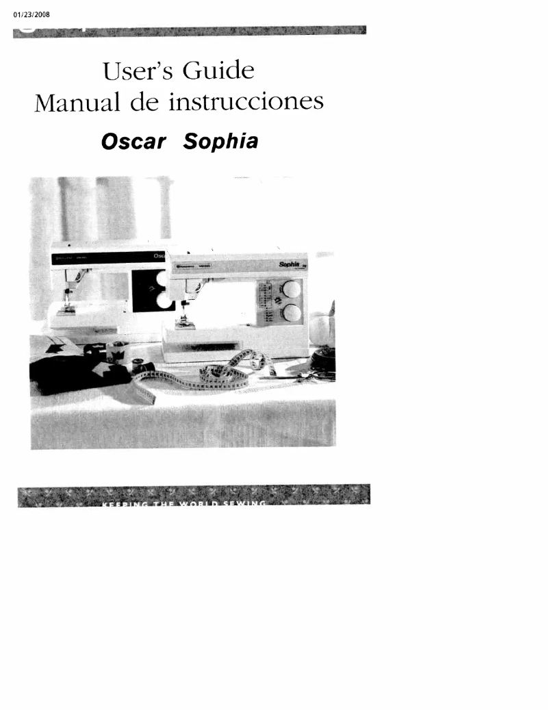 Page 1 de la notice Manuel utilisateur Husqvarna Oscar - Sophia