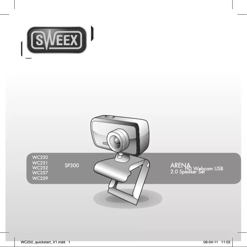 Image de la première page du manuel de l'appareil WC252