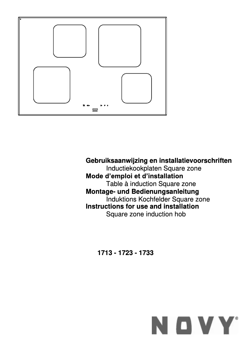 Image de la première page du manuel de l'appareil 1713