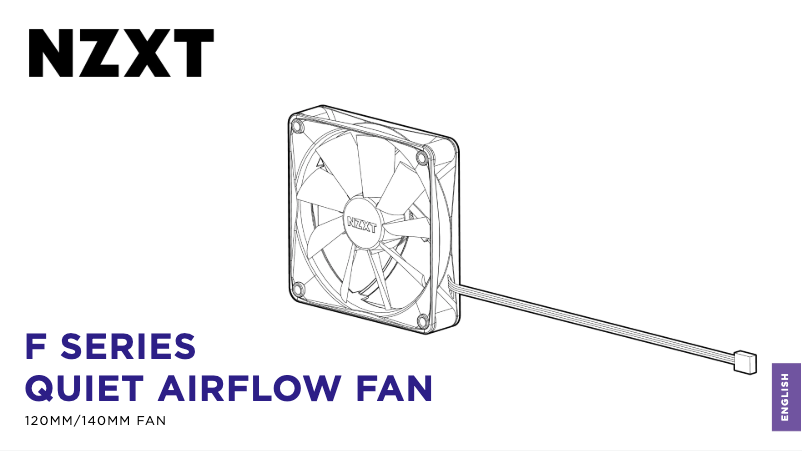 Page n°1 - Manuel utilisateur NZXT F140Q