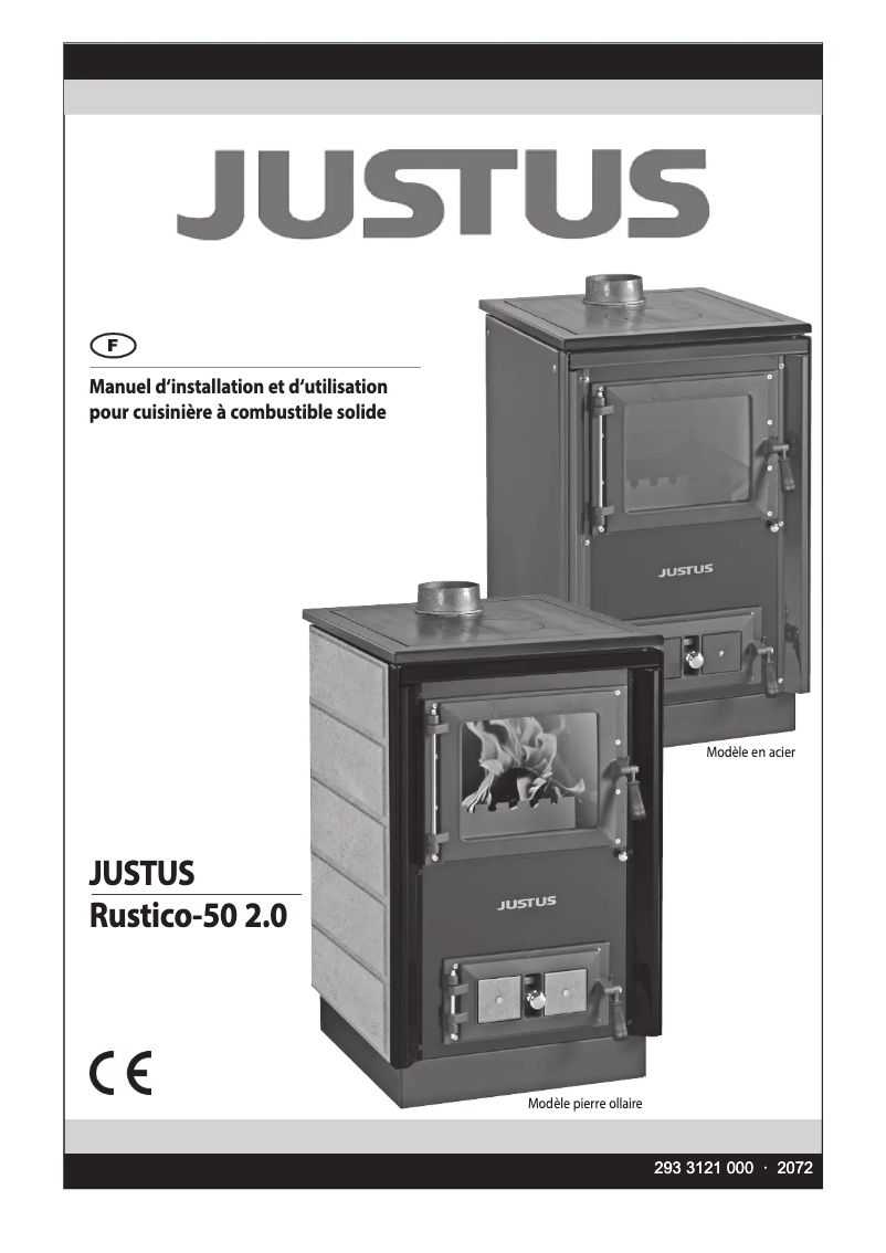 Page n°1 - Manuel utilisateur Justus Rustico-50 2.0