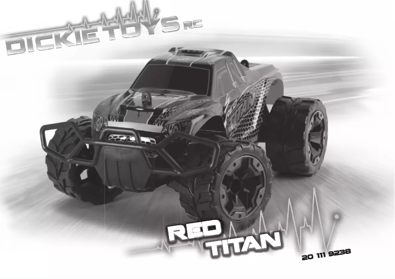 Page n°1 - Manuel utilisateur Dickie Red Titan