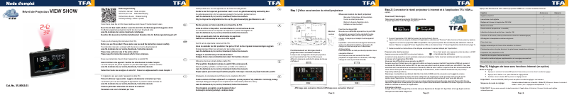 Page 1 de la notice Manuel utilisateur TFA View Show 35.8002.01