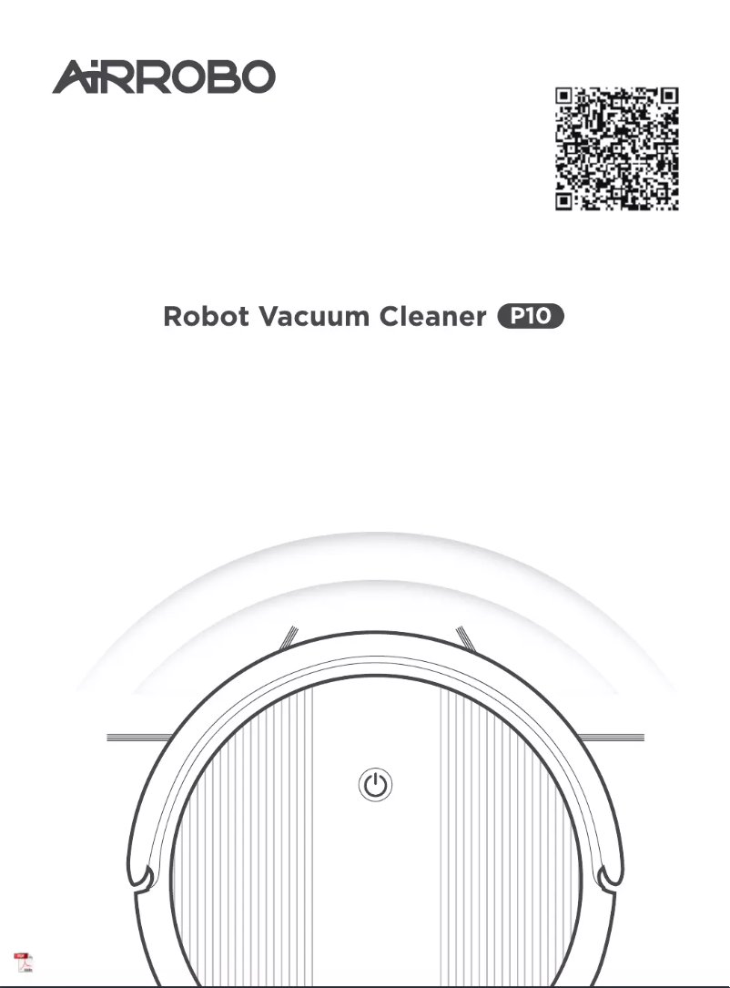 Image de la première page du manuel de l'appareil P10