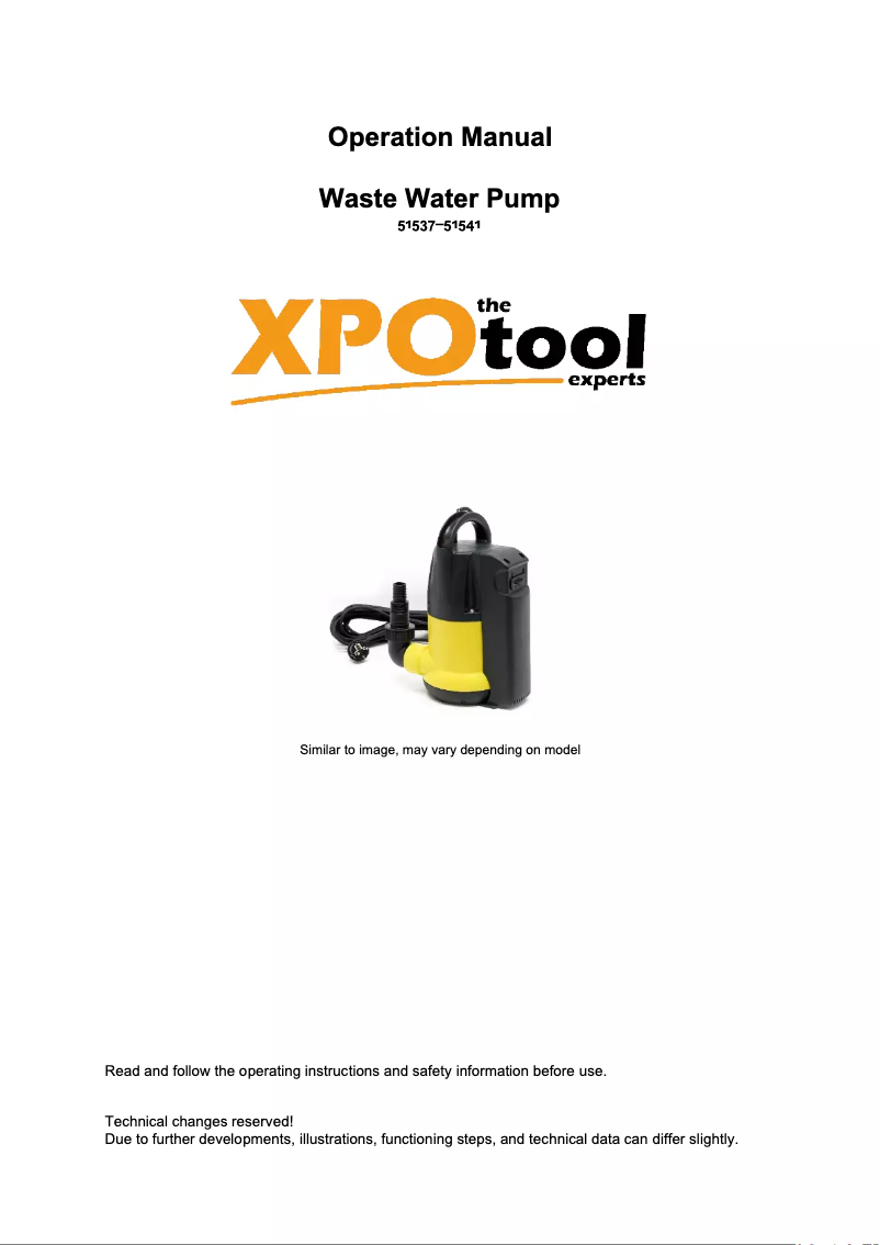 Page n°1 - Manuel utilisateur WilTec 51541