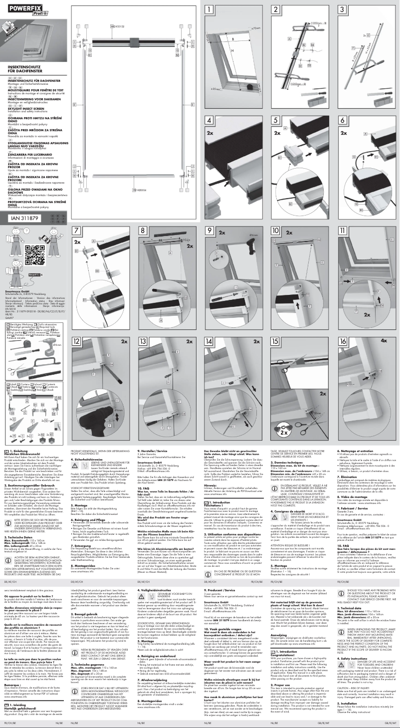 Image de la première page du manuel de l'appareil QA 447