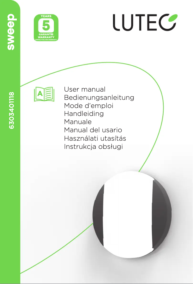 Page n°1 - Manuel utilisateur Lutec Sweep