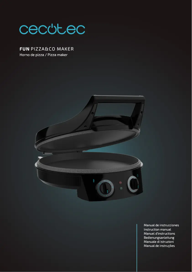 Imagen de la primera página del manual del dispositivo Fun Pizza&Co