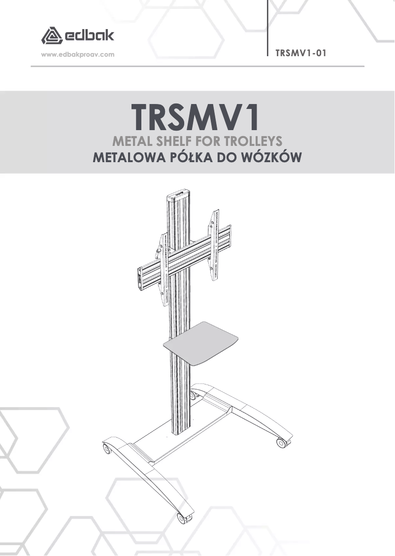 Page n°1 - Manuel utilisateur Edbak TRSMV1