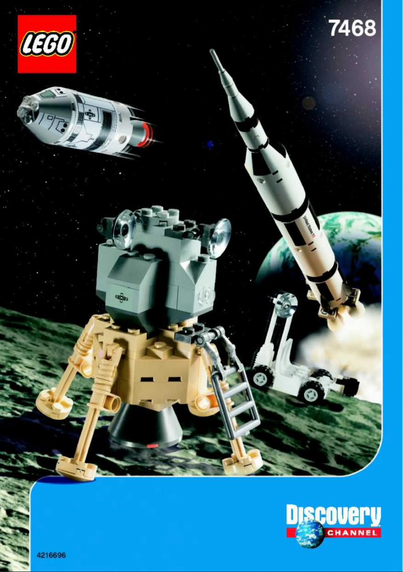Page n°1 - Manuel utilisateur Lego Saturn V Moon Mission