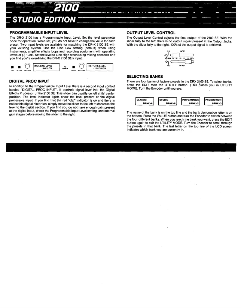 Page 1 de la notice Manuel utilisateur ART DRX-2100 SE