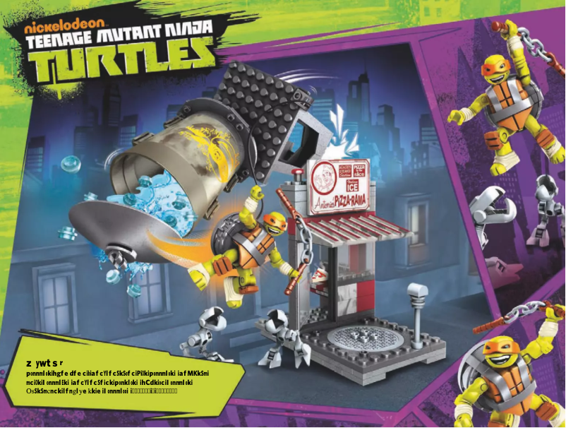 Page 1 de la notice Manuel utilisateur Mega Bloks DMX51