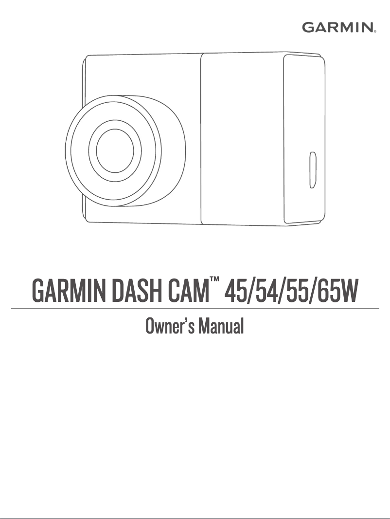 Page 1 de la notice Manuel utilisateur Garmin Parking Mode Cable