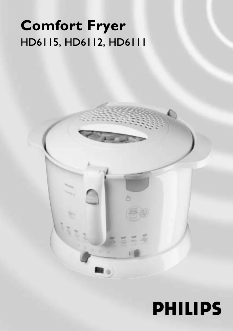 Image de la première page du manuel de l'appareil HD6112