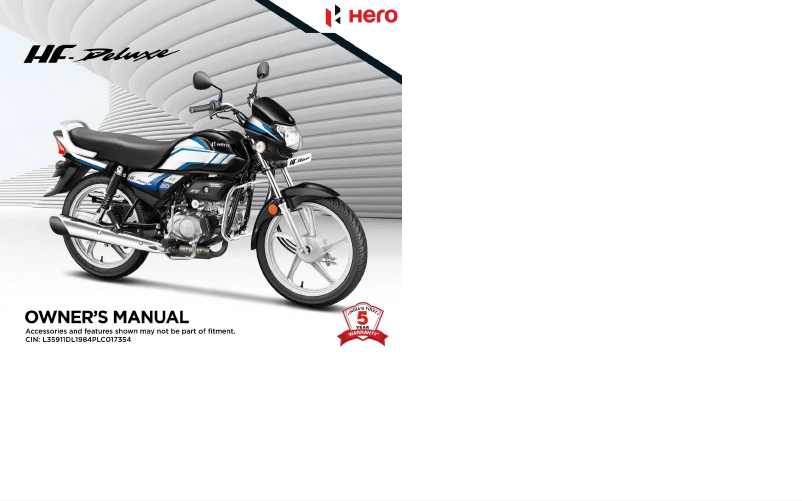 Image de la première page du manuel de l'appareil HF-Deluxe (2023)