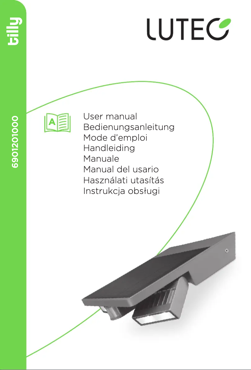 Página 1 del manual Manual de usuario Lutec Tilly