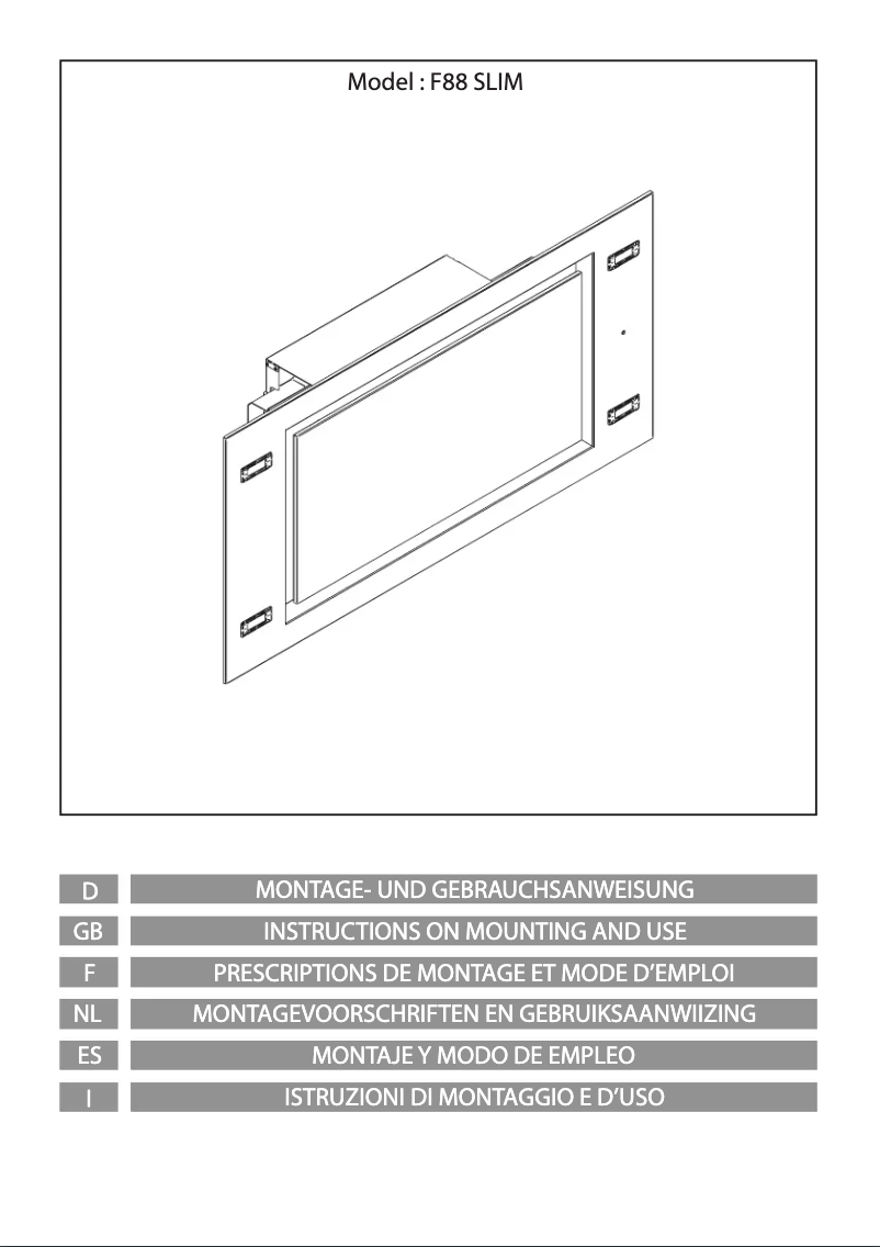 Page 1 de la notice Manuel utilisateur Airforce F88 Slim