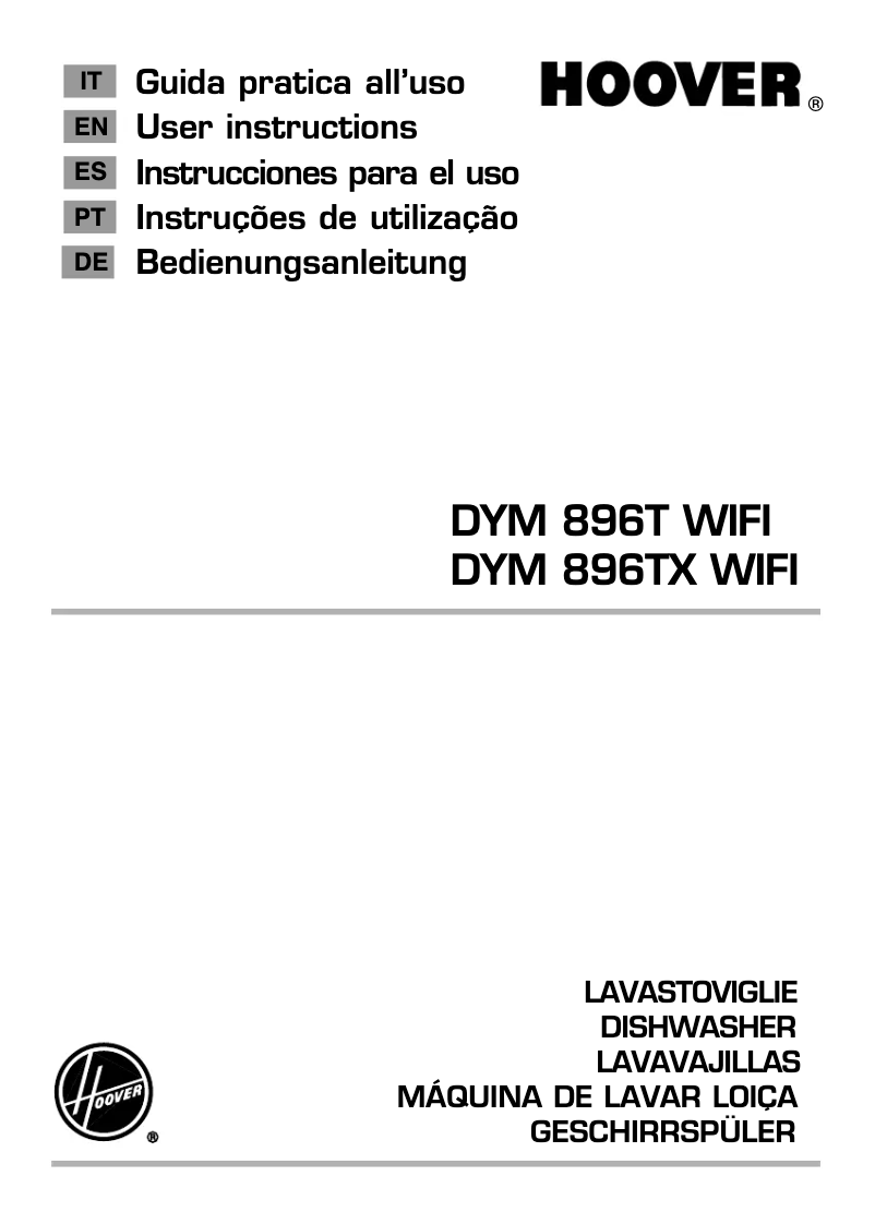 Image de la première page du manuel de l'appareil DYM 896T WIFI