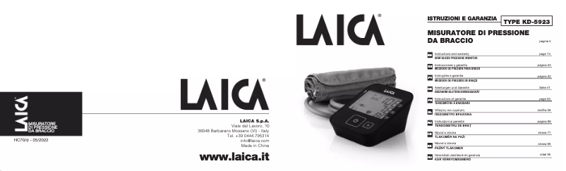 Image de la première page du manuel de l'appareil BM2302