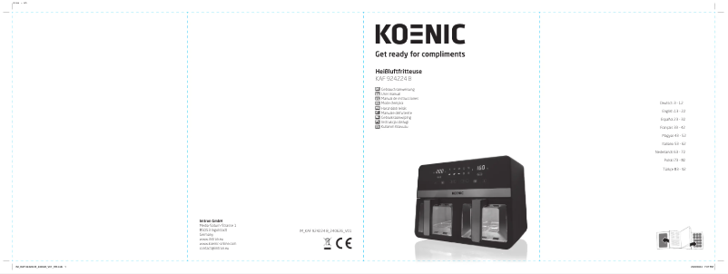 Página 1 del manual Manual de usuario Koenic KAF 924224 B