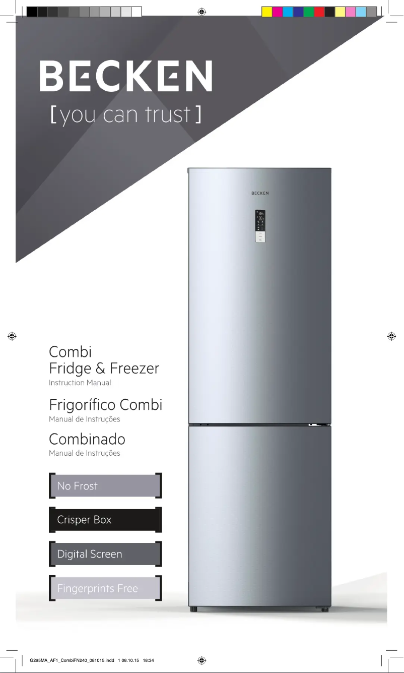 Page 1 de la notice Manuel utilisateur Becken BC2016 IX