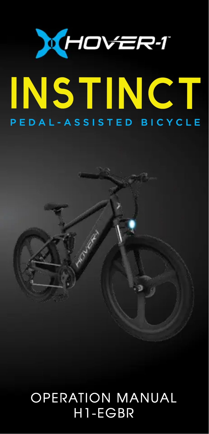 Page 1 de la notice Manuel utilisateur Hover-1 Instinct