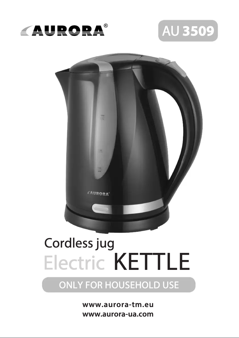 Página 1 del manual Manual de usuario Aurora AU 3509