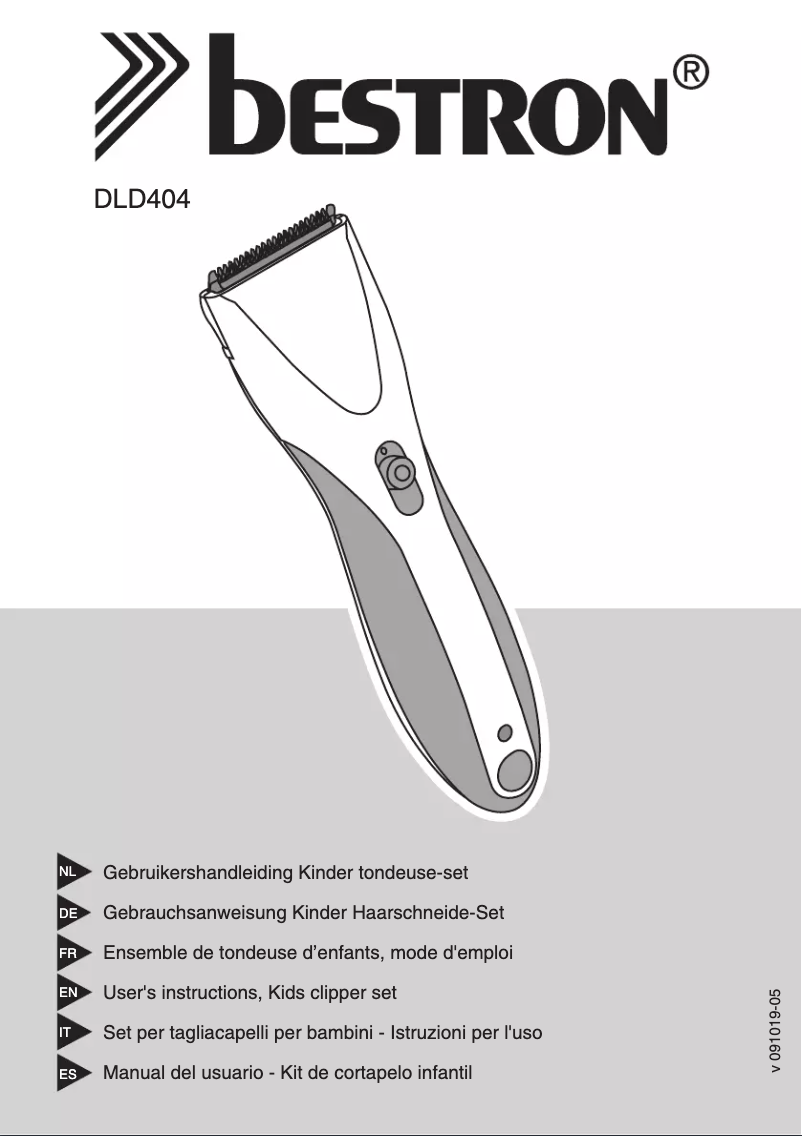 Page 1 de la notice Manuel utilisateur Bestron DLD404