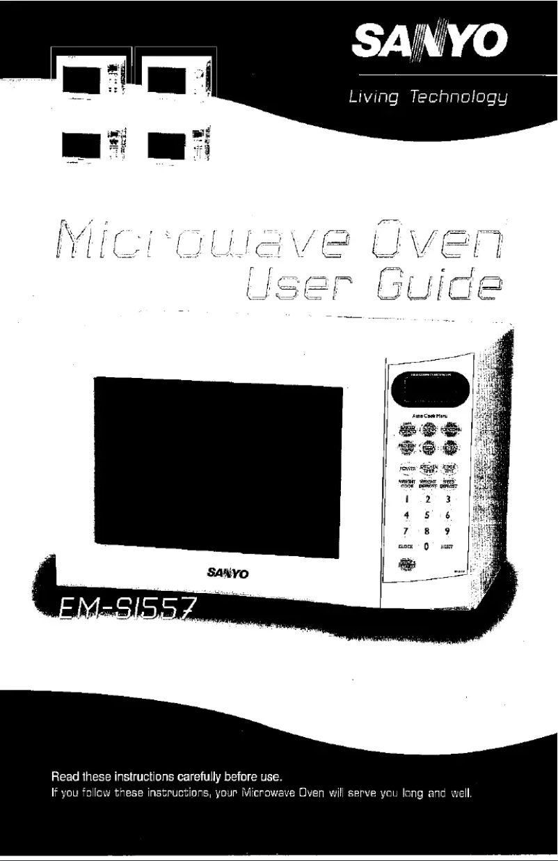 Page n°1 - Manuel utilisateur Sanyo EM-S1557