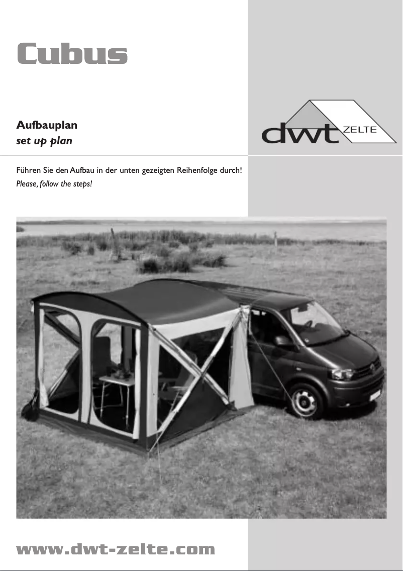 Image de la première page du manuel de l'appareil Cubus