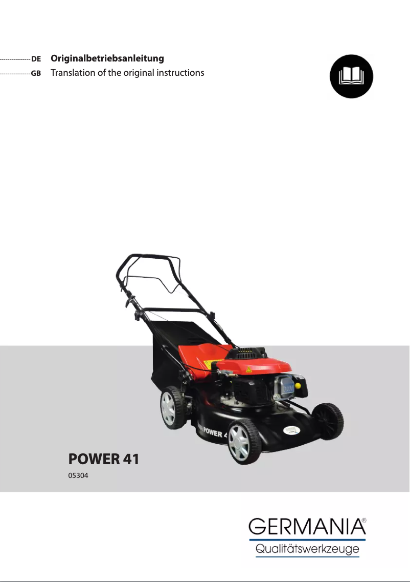 Page n°1 - Manuel utilisateur Germania Power 41