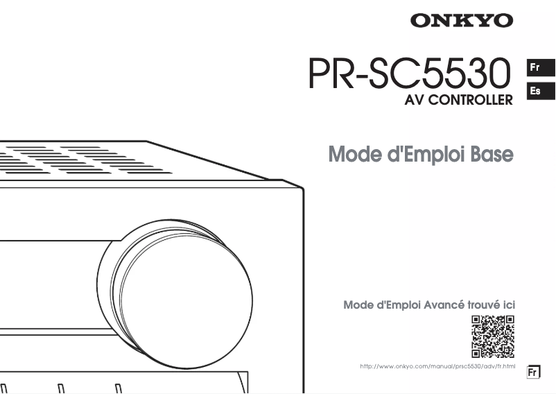 Image de la première page du manuel de l'appareil PR-SC5530