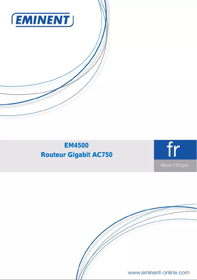 Page n°1 - Manuel utilisateur Eminent EM4500