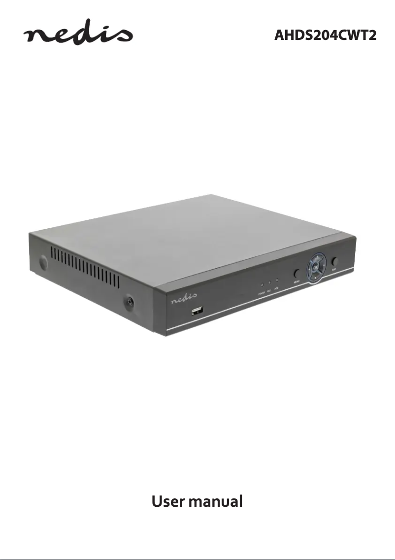 Page n°1 - Manuel utilisateur Nedis AHDS204CWT2