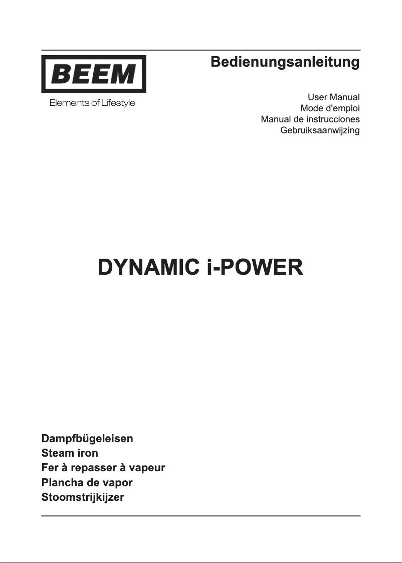 Page 1 de la notice Manuel utilisateur BEEM Dynamic i-Power