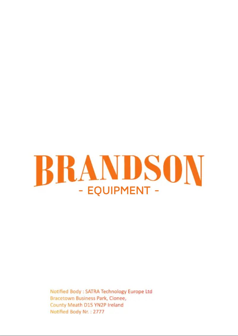 Page n°1 - Manuel utilisateur Brandson 304732