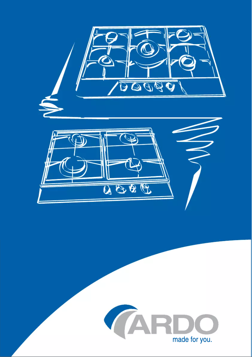 Page 1 de la notice Manuel utilisateur Ardo F6V4X