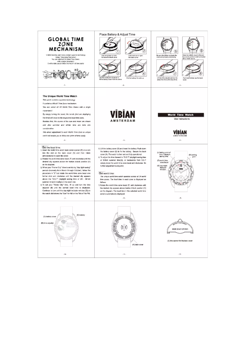 Page n°1 - Manuel utilisateur VIBIAN Exime-05