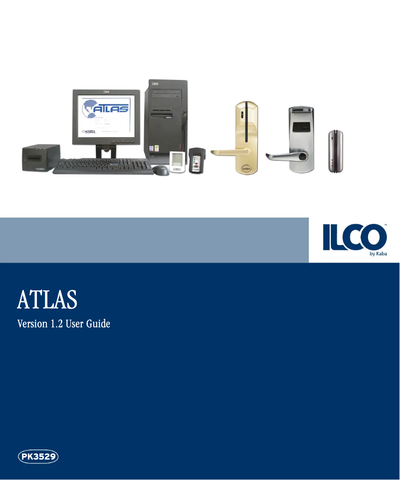 Page 1 de la notice Manuel utilisateur Dormakaba ILCO ATLAS