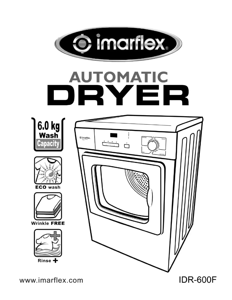 Page 1 de la notice Manuel utilisateur Imarflex IDR-600F