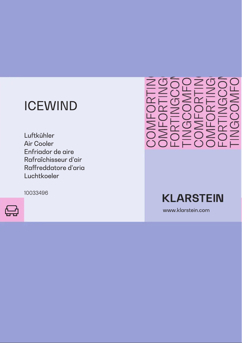 Page n°1 - Manuel utilisateur Klarstein IceWind