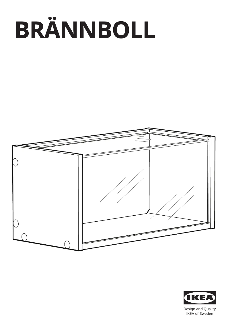 Image de la première page du manuel de l'appareil BRÄNNBOLL 005.865.29